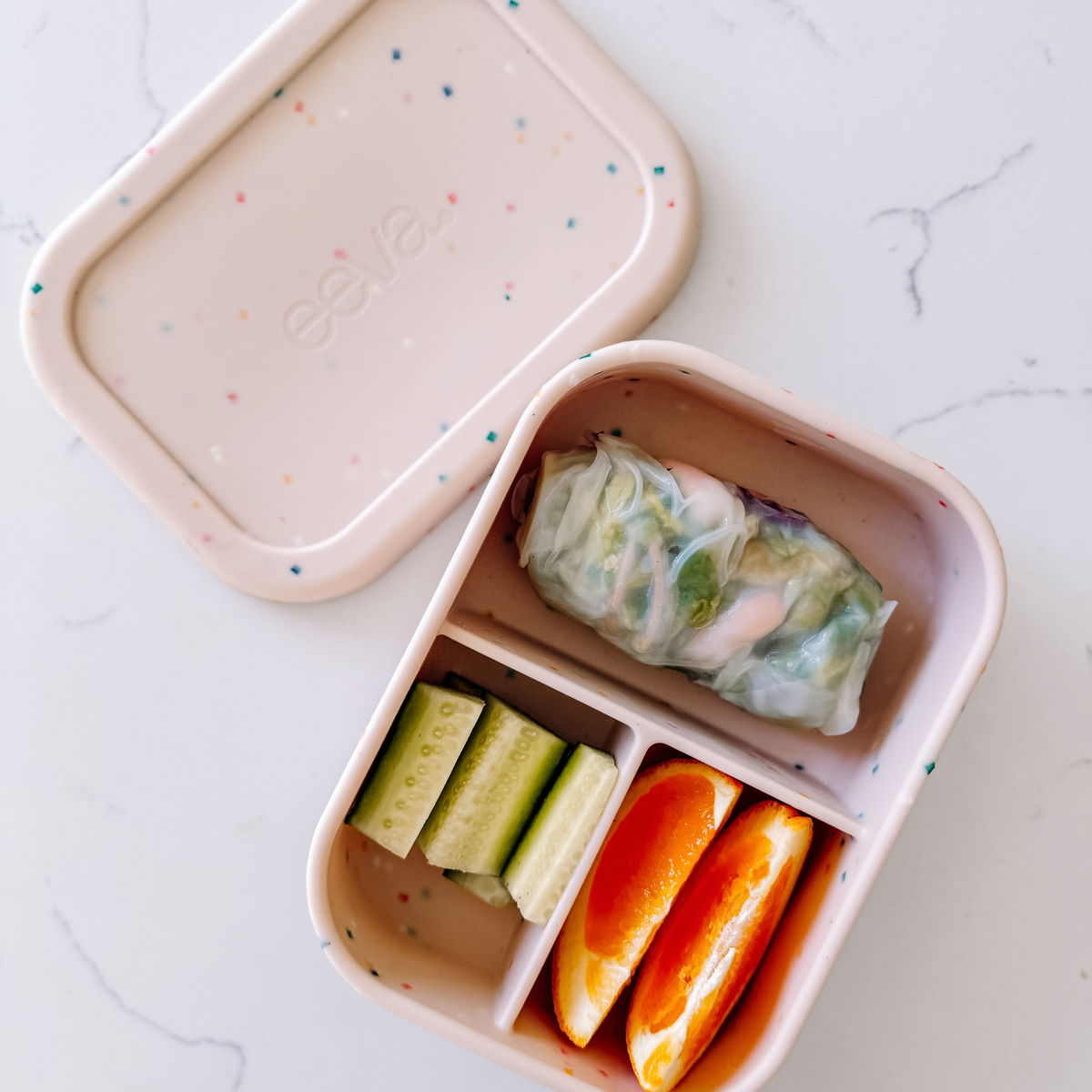 Shrimp Spring Roll Bento: A Fresh, No-Heat Lunch Box| Eeva