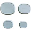 The Pebble Pair – Silicone Food Storage Containers with Lids, Set of 2