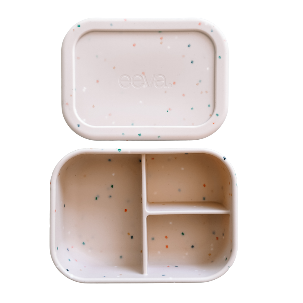 The Trio Bento – Silicone Bento Lunch Box with 3 Compartments