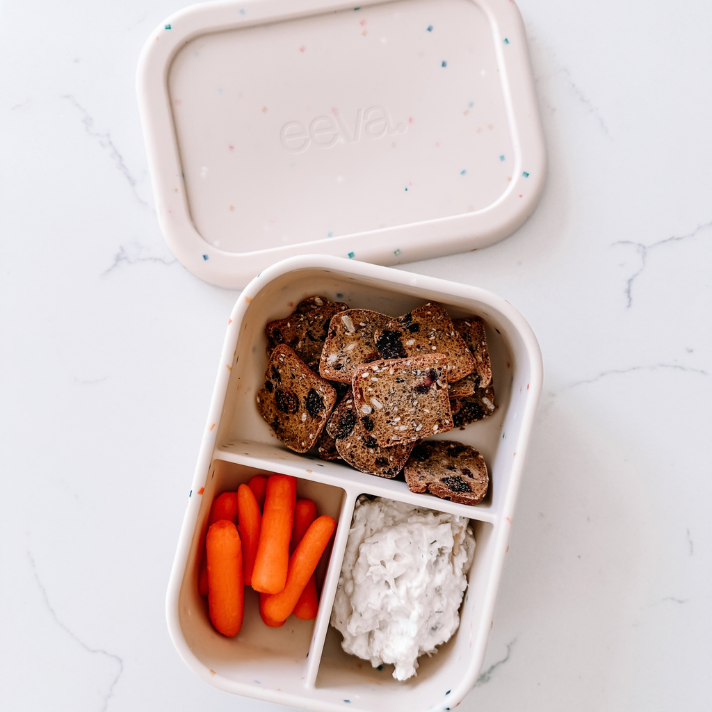 The Trio Bento – Silicone Bento Lunch Box with 3 Compartments